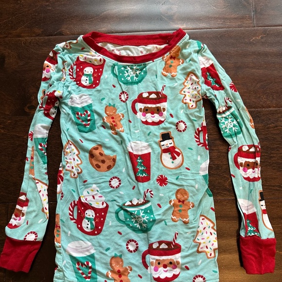 Little Sleepies Christmas/Holiday - Peppermint Mocha Two Piece Pajama - Picture 2 of 5